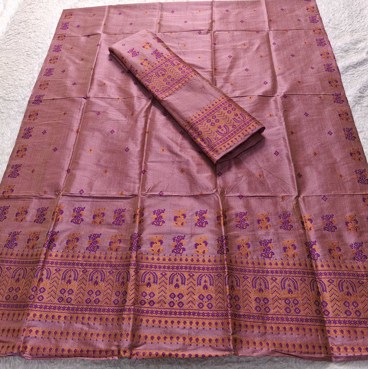 Premium Bhagalpuri Art Toss* Mekhela Sador
