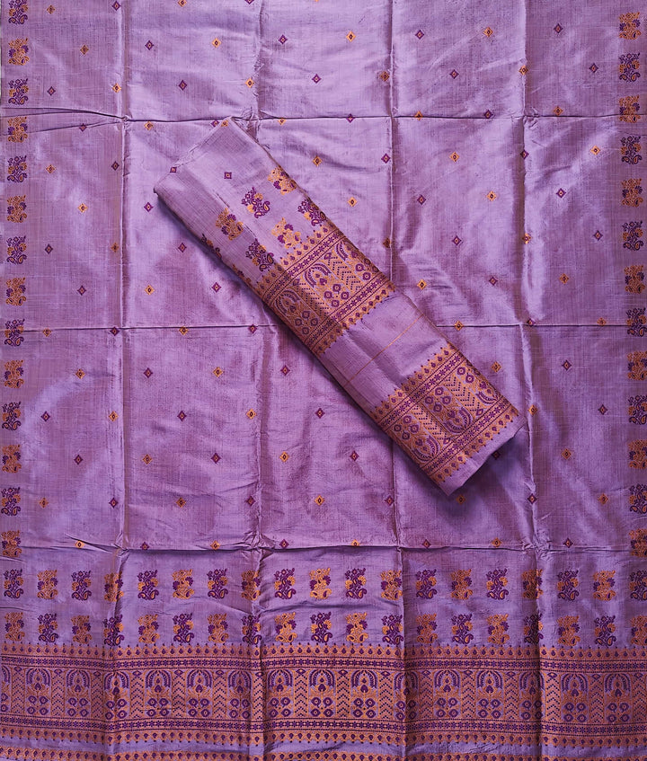 Premium Bhagalpuri Art Toss* Mekhela Sador