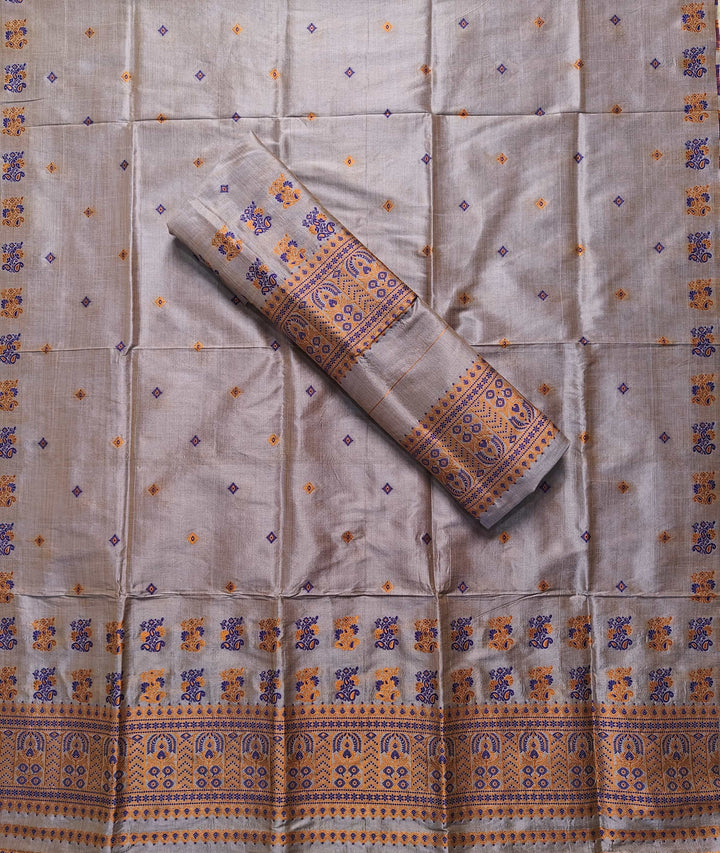 Premium Bhagalpuri Art Toss* Mekhela Sador