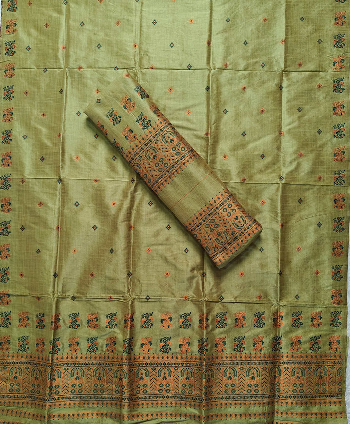 Premium Bhagalpuri Art Toss* Mekhela Sador