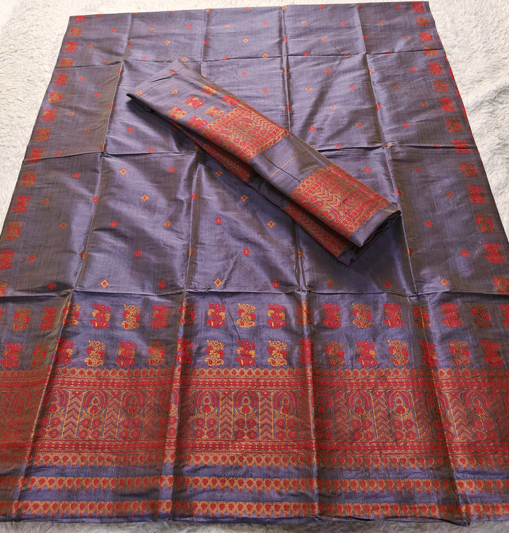 Premium Bhagalpuri Art Toss* Mekhela Sador