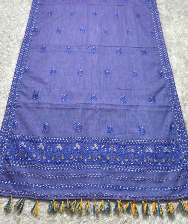 Ready-To-Wear Multi-Dhaga Weaving Work Kesa Cotton* Mekhela Sador