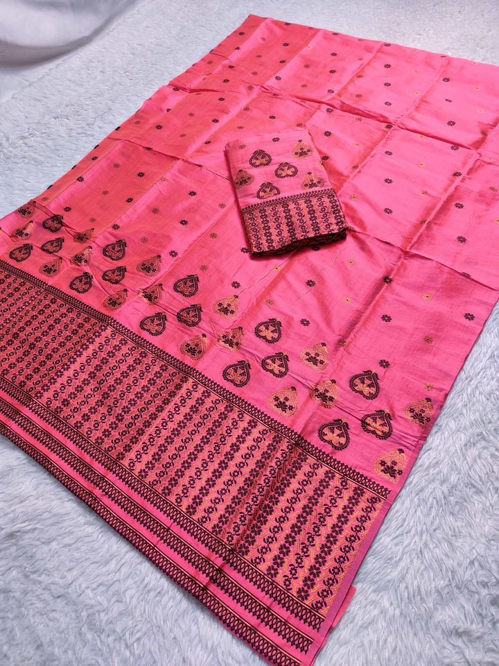 Premium Bhagalpuri Art Toss* Mekhela Sador