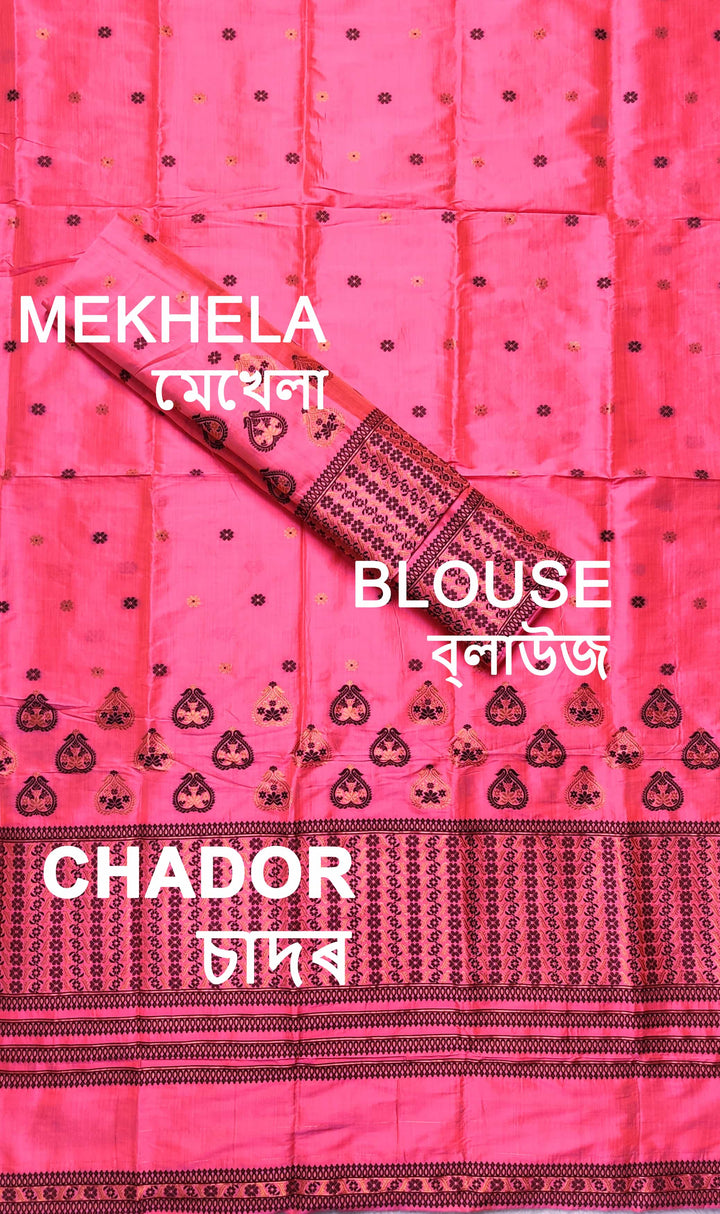 Premium Bhagalpuri Art Toss* Mekhela Sador