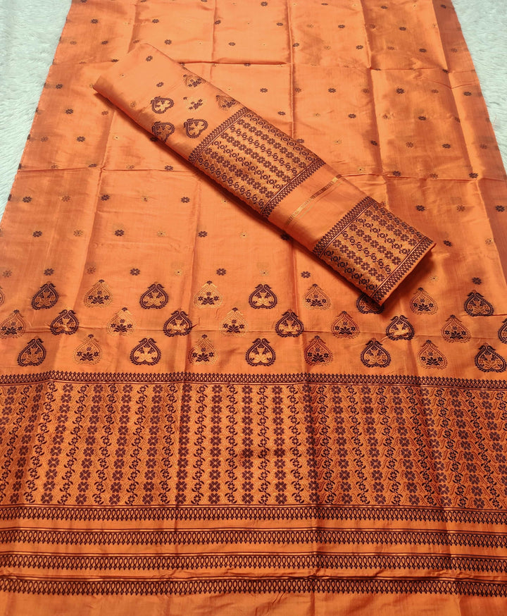 Premium Bhagalpuri Art Toss* Mekhela Sador