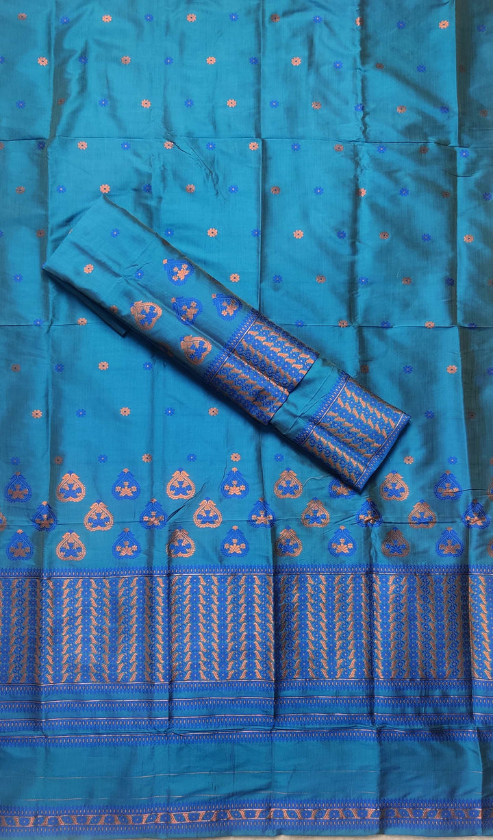 Premium Bhagalpuri Art Toss* Mekhela Sador
