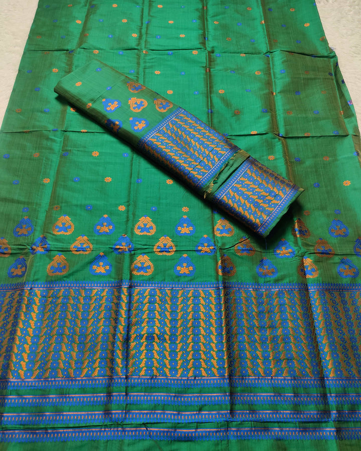 Premium Bhagalpuri Art Toss* Mekhela Sador