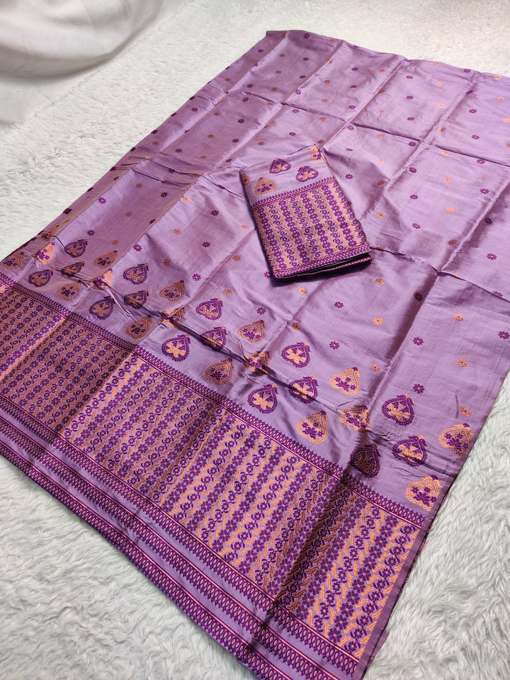 Premium Bhagalpuri Art Toss* Mekhela Sador