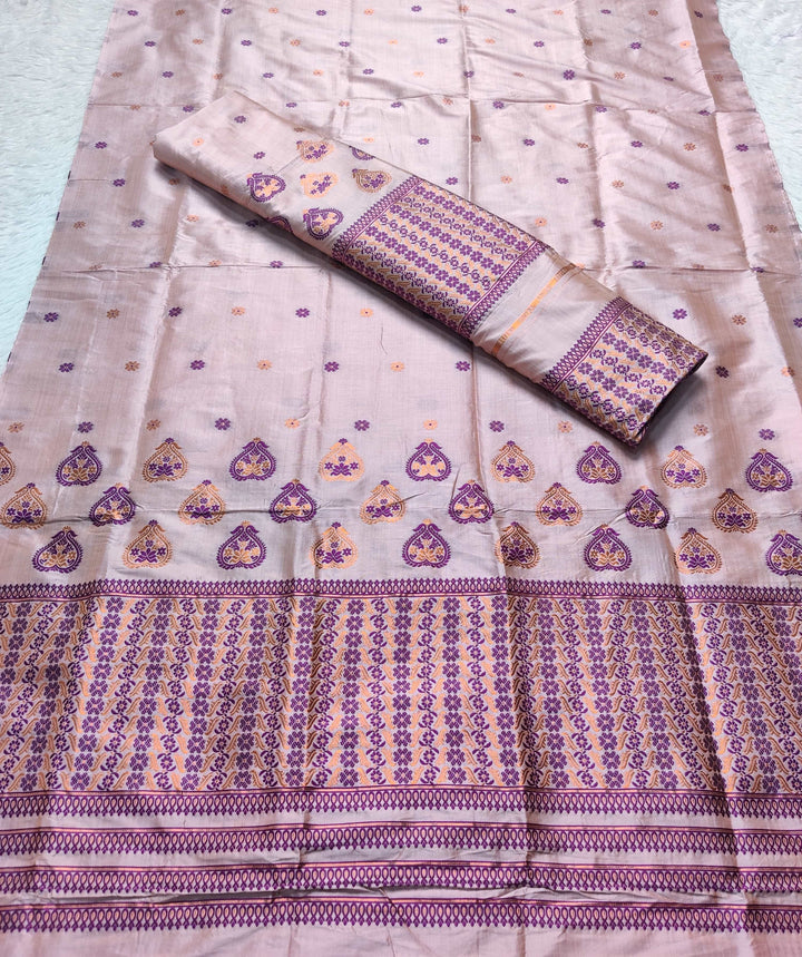 Premium Bhagalpuri Art Toss* Mekhela Sador