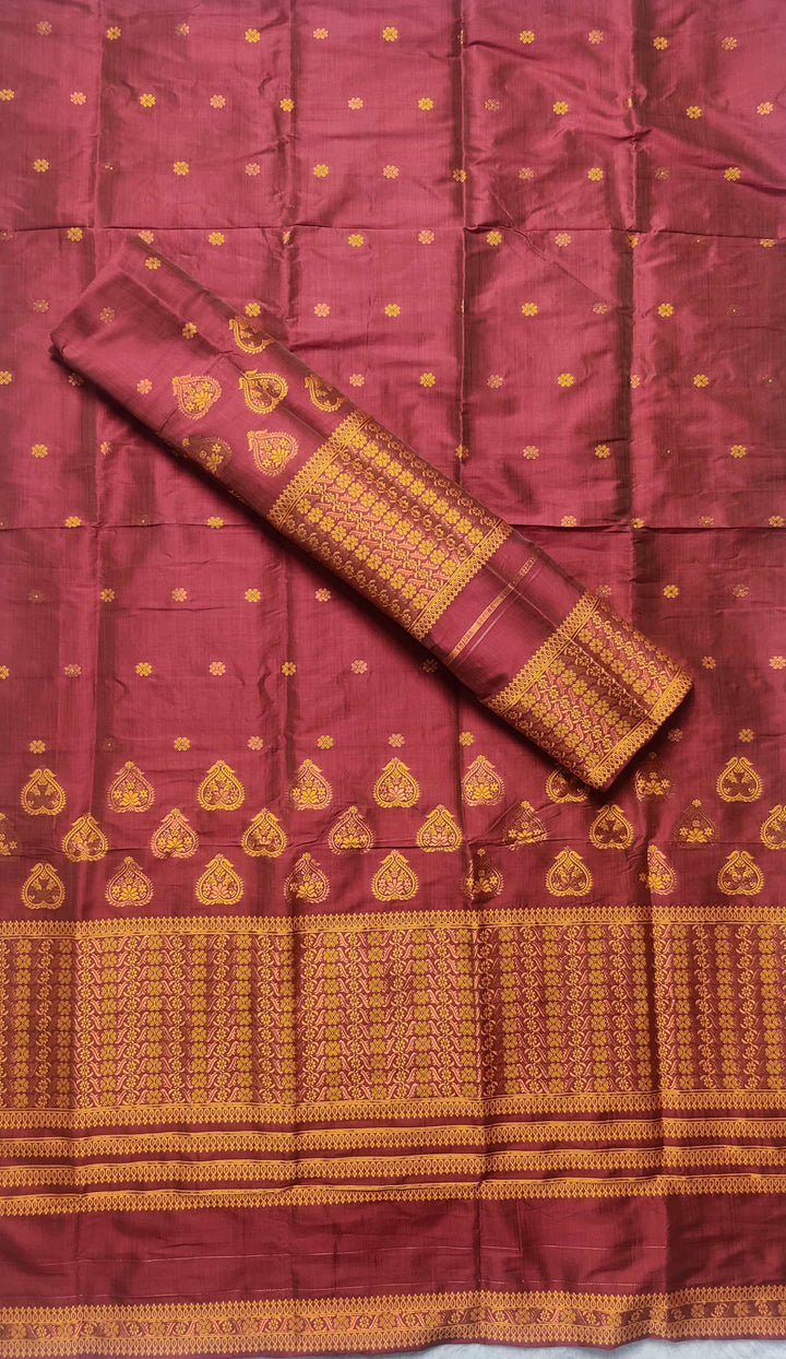 Premium Bhagalpuri Art Toss* Mekhela Sador