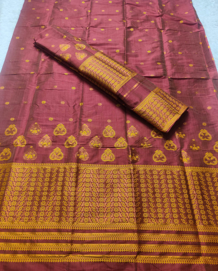 Premium Bhagalpuri Art Toss* Mekhela Sador