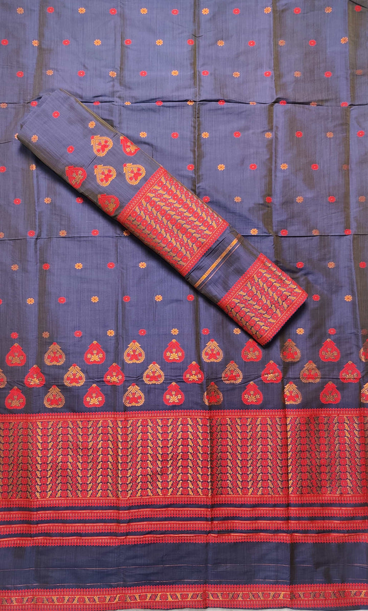 Premium Bhagalpuri Art Toss* Mekhela Sador