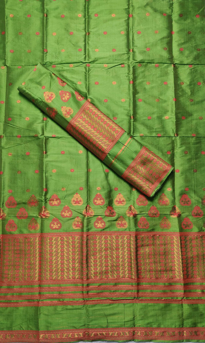 Premium Bhagalpuri Art Toss* Mekhela Sador