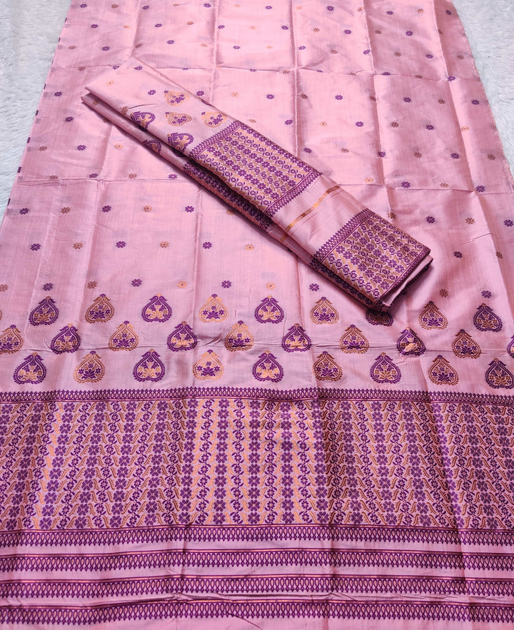 Premium Bhagalpuri Art Toss* Mekhela Sador