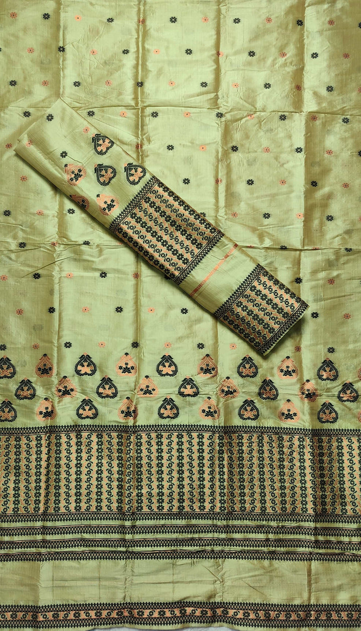 Premium Bhagalpuri Art Toss* Mekhela Sador
