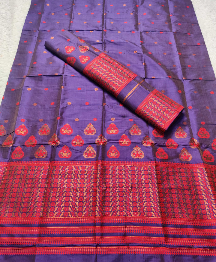 Premium Bhagalpuri Art Toss* Mekhela Sador