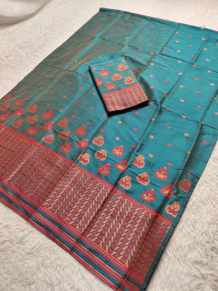 Premium Bhagalpuri Art Toss* Mekhela Sador