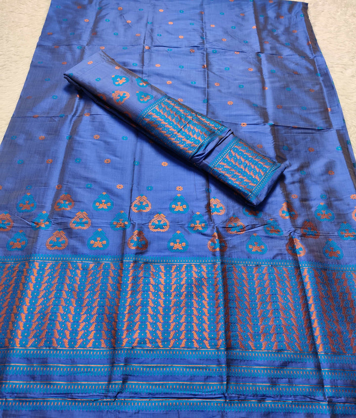Premium Bhagalpuri Art Toss* Mekhela Sador