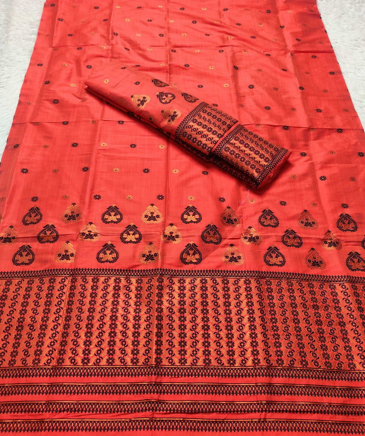 Premium Bhagalpuri Art Toss* Mekhela Sador