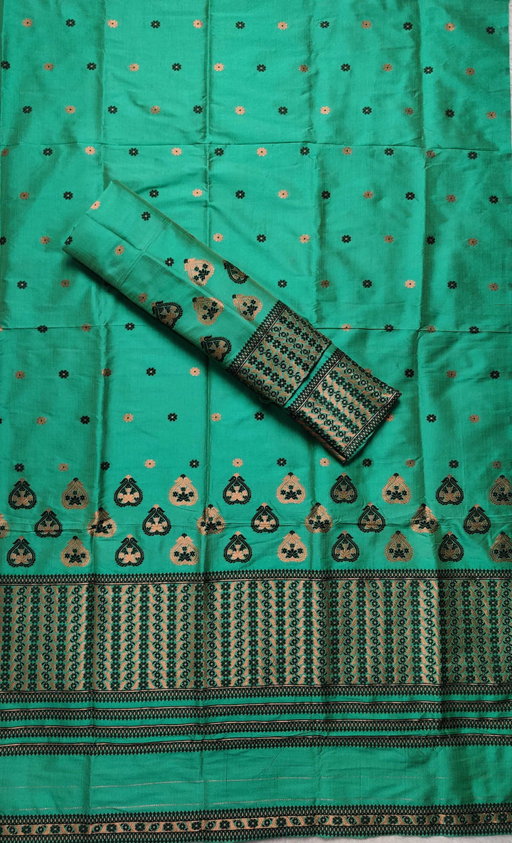 Premium Bhagalpuri Art Toss* Mekhela Sador