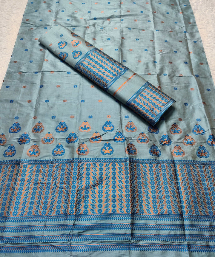 Premium Bhagalpuri Art Toss* Mekhela Sador