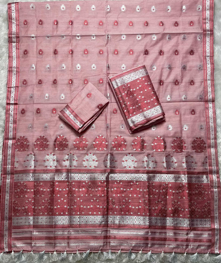 Weaving Colouring Jari AC Cotton* Mekhela Sador