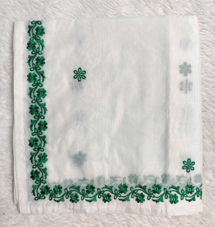 Embroidered Cotton Chador