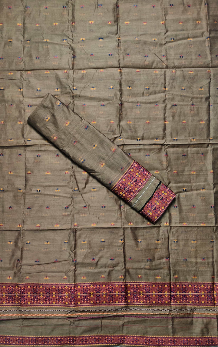 Weaving -Multi-Dhaga Work AC Cotton* Mekhela Sador