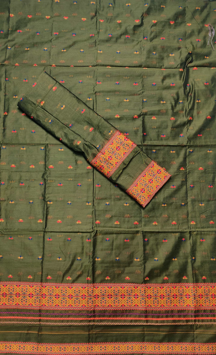 Weaving -Multi-Dhaga Work AC Cotton* Mekhela Sador