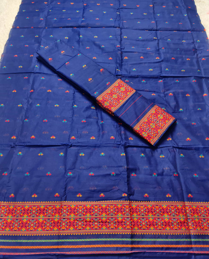 Weaving -Multi-Dhaga Work AC Cotton* Mekhela Sador
