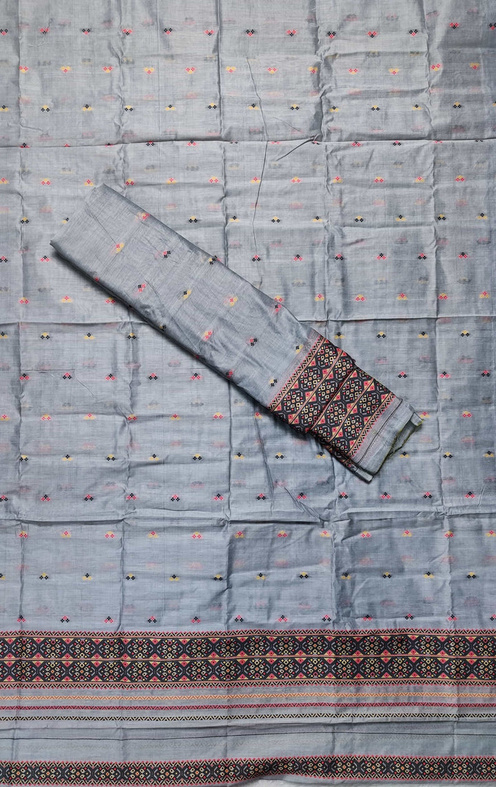 Weaving -Multi-Dhaga Work AC Cotton* Mekhela Sador