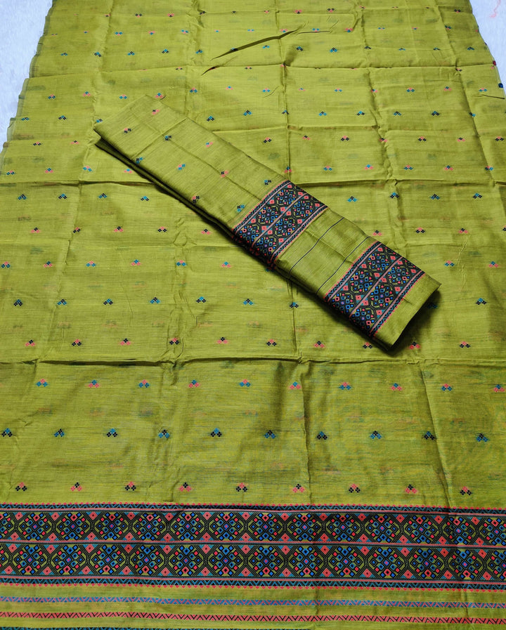 Weaving -Multi-Dhaga Work AC Cotton* Mekhela Sador