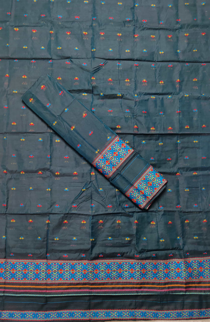 Weaving -Multi-Dhaga Work AC Cotton* Mekhela Sador