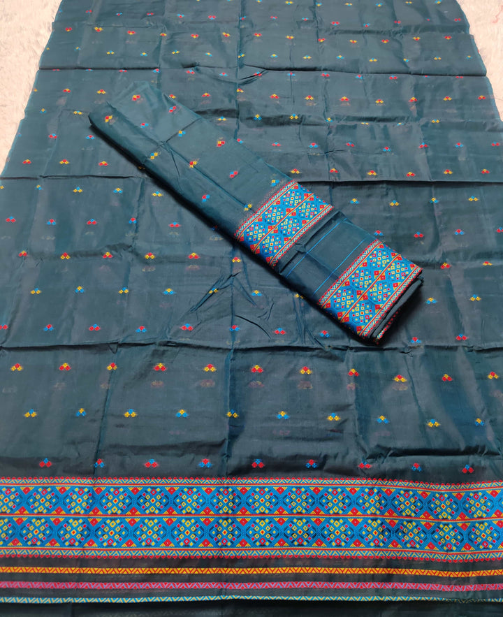 Weaving -Multi-Dhaga Work AC Cotton* Mekhela Sador