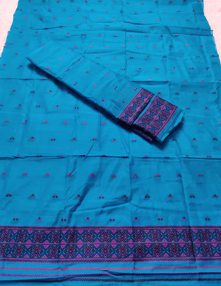 Weaving -Multi-Dhaga Work AC Cotton* Mekhela Sador