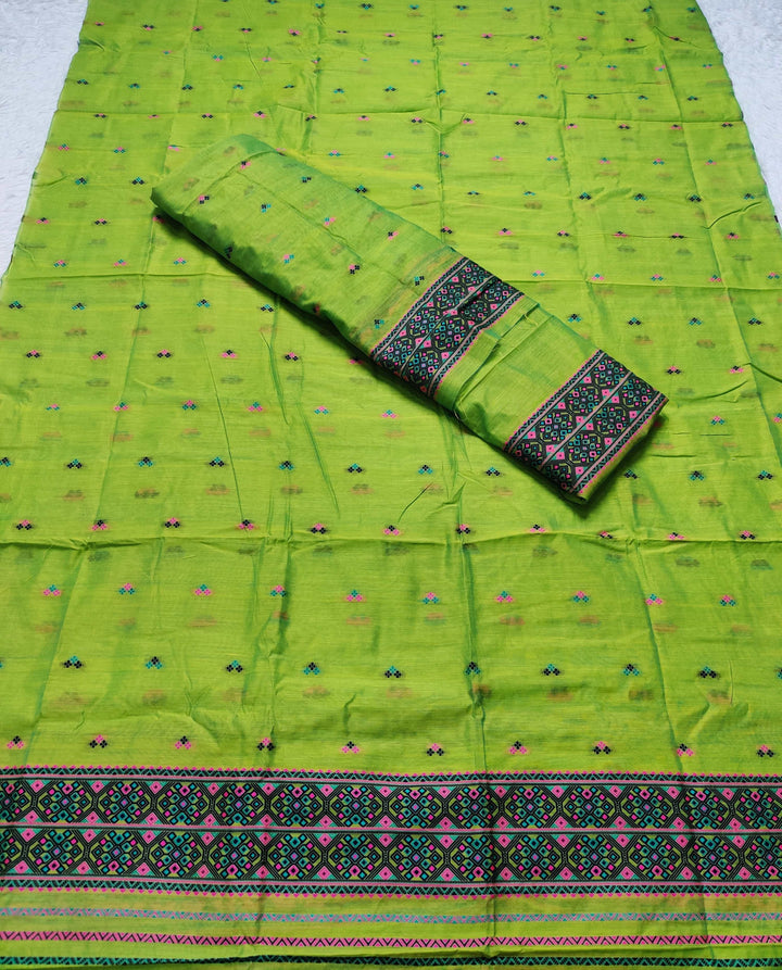 Weaving -Multi-Dhaga Work AC Cotton* Mekhela Sador