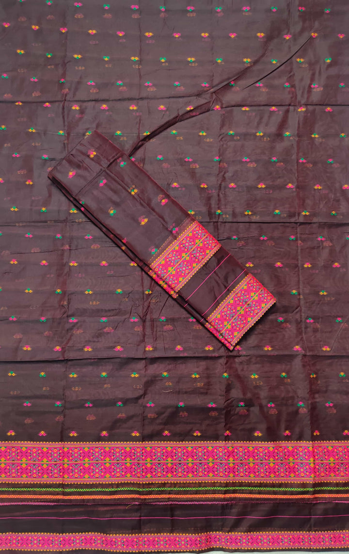 Weaving -Multi-Dhaga Work AC Cotton* Mekhela Sador