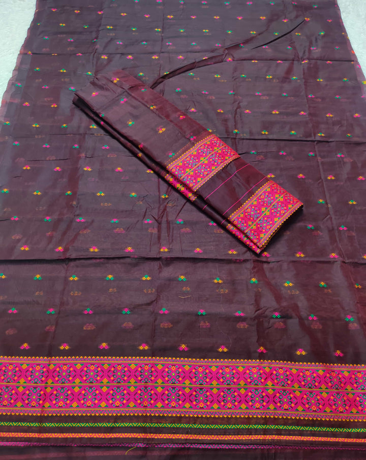 Weaving -Multi-Dhaga Work AC Cotton* Mekhela Sador
