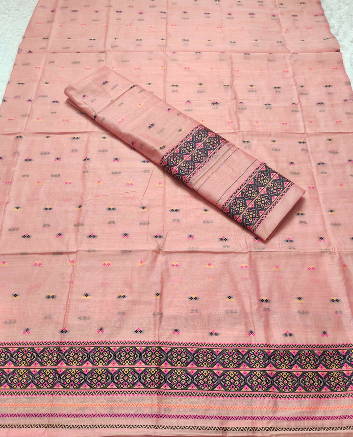 Weaving -Multi-Dhaga Work AC Cotton* Mekhela Sador