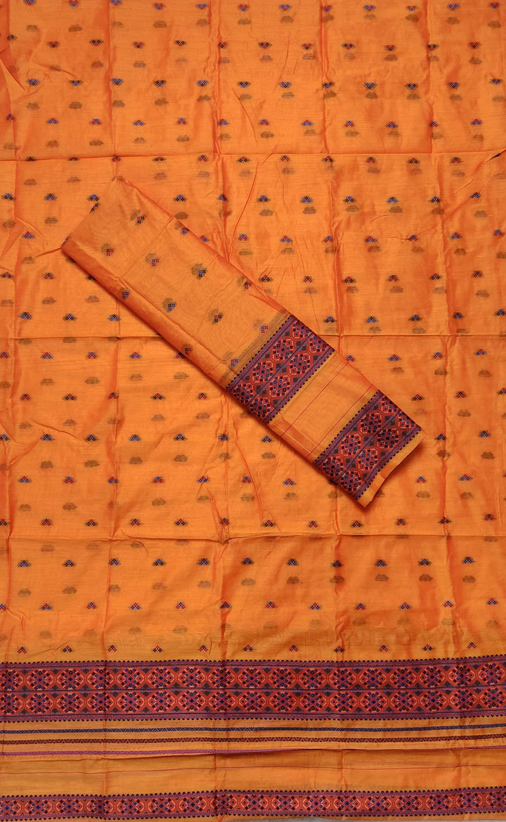 Weaving -Multi-Dhaga Work AC Cotton* Mekhela Sador