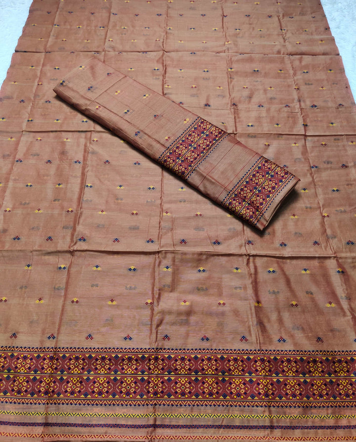 Weaving -Multi-Dhaga Work AC Cotton* Mekhela Sador