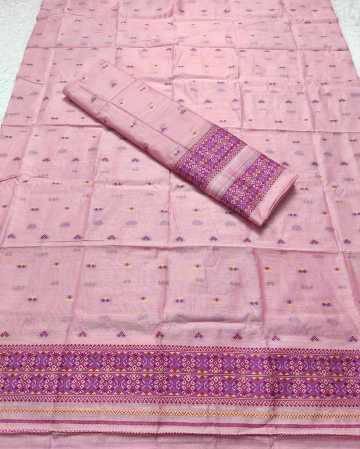 Weaving -Multi-Dhaga Work AC Cotton* Mekhela Sador