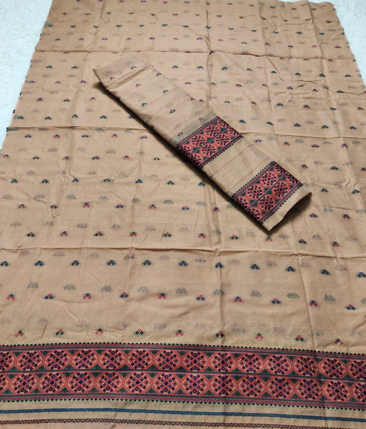 Weaving -Multi-Dhaga Work AC Cotton* Mekhela Sador