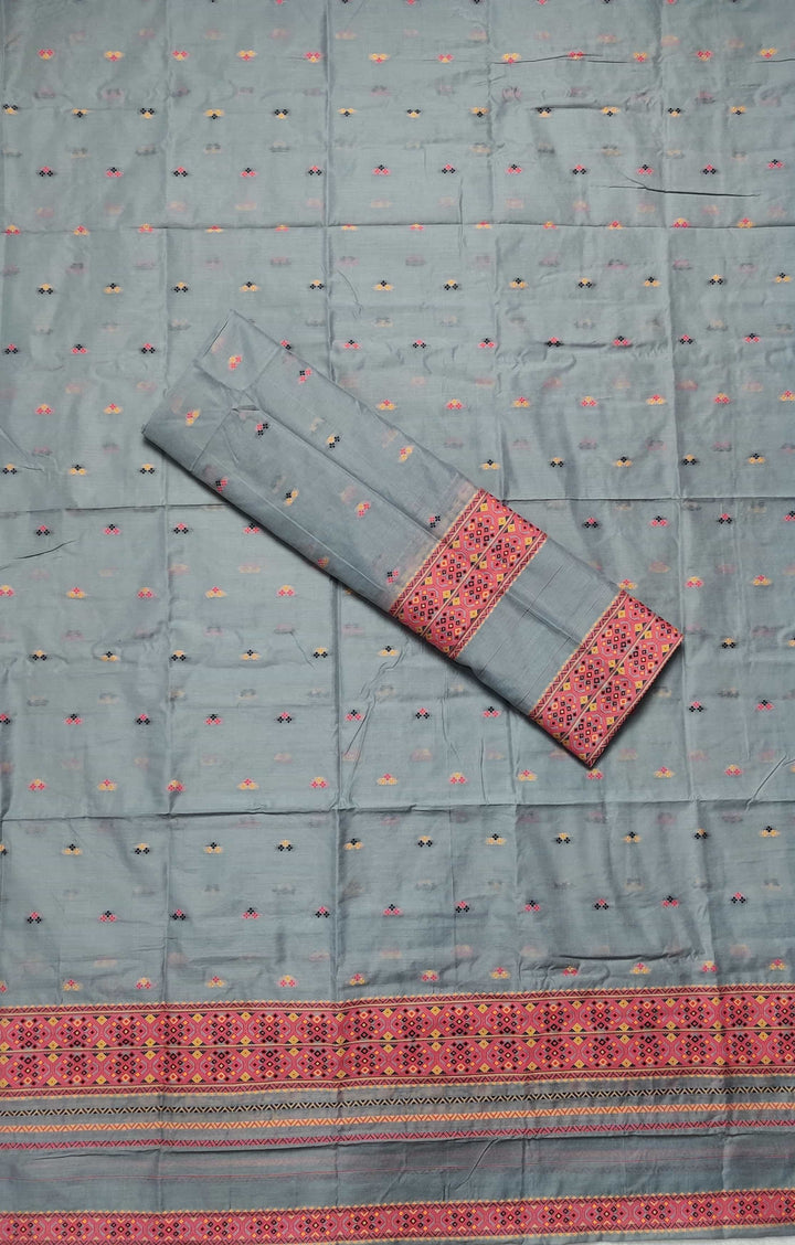 Weaving -Multi-Dhaga Work AC Cotton* Mekhela Sador