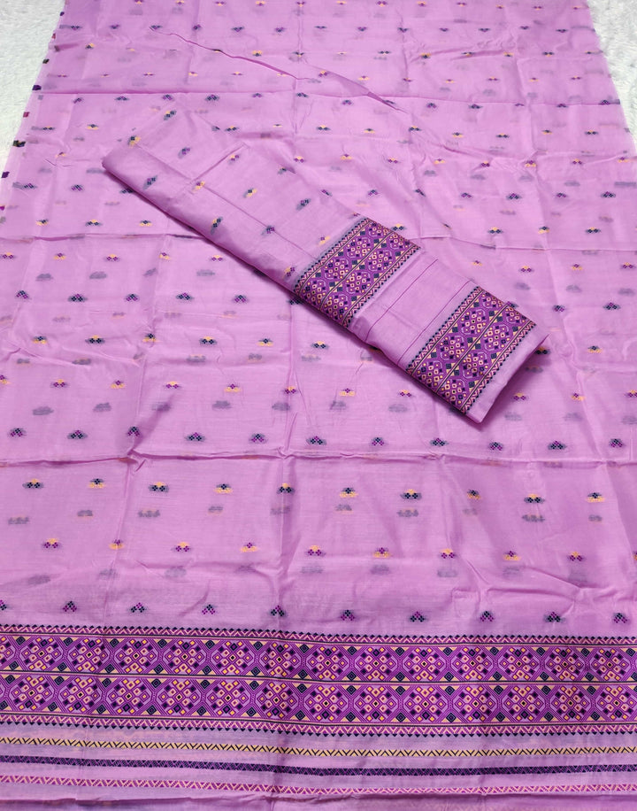 Weaving -Multi-Dhaga Work AC Cotton* Mekhela Sador
