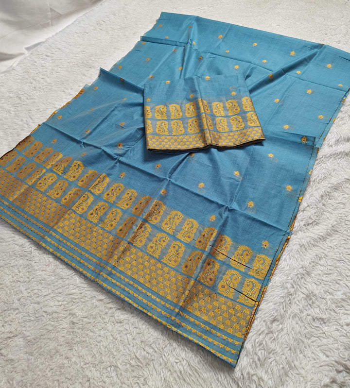 Dhaga Weaving Work Premium Cotton* Mekhela Sador