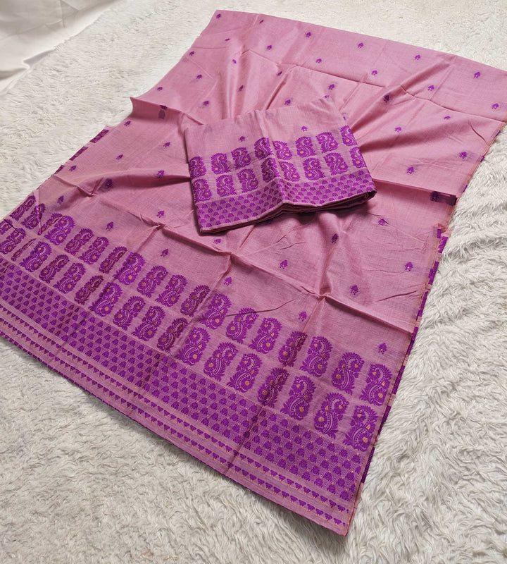 Dhaga Weaving Work Premium Cotton* Mekhela Sador