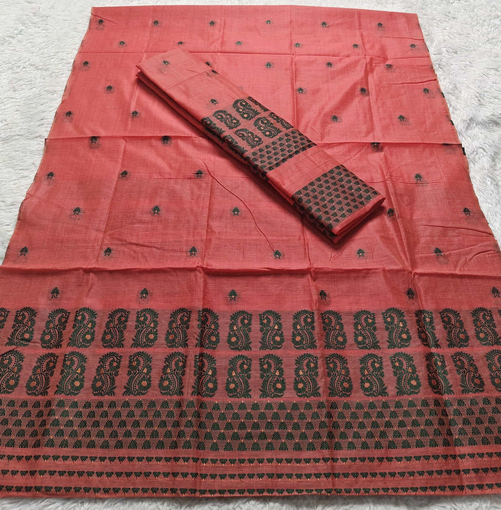 Dhaga Weaving Work Premium Cotton* Mekhela Sador