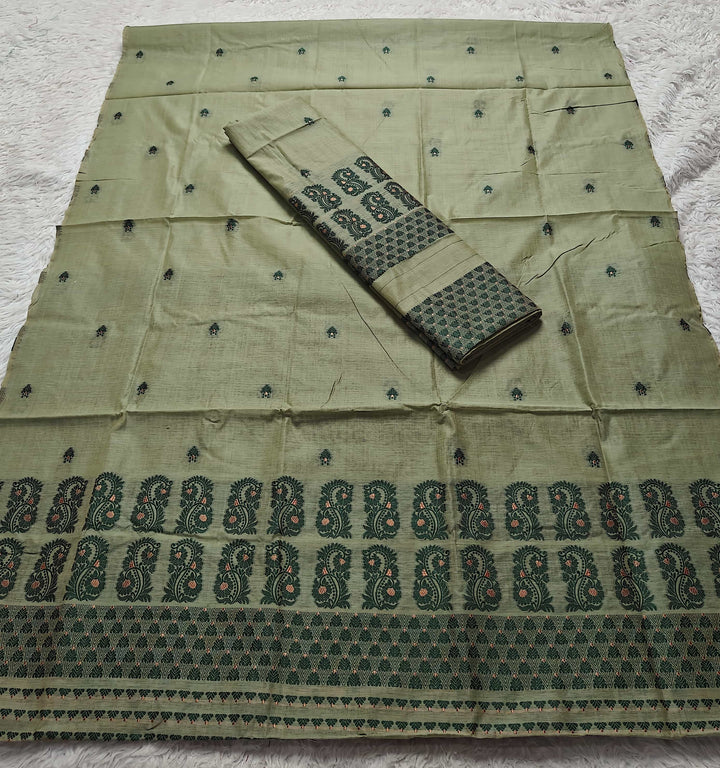 Dhaga Weaving Work Premium Cotton* Mekhela Sador