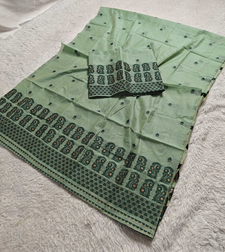 Dhaga Weaving Work Premium Cotton* Mekhela Sador